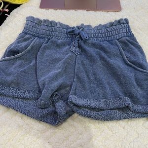 Blue comfy shorts